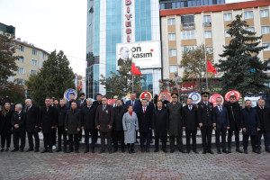 10 Kasım Atatürk’ü Anma Günü Töreni Düzenlendi